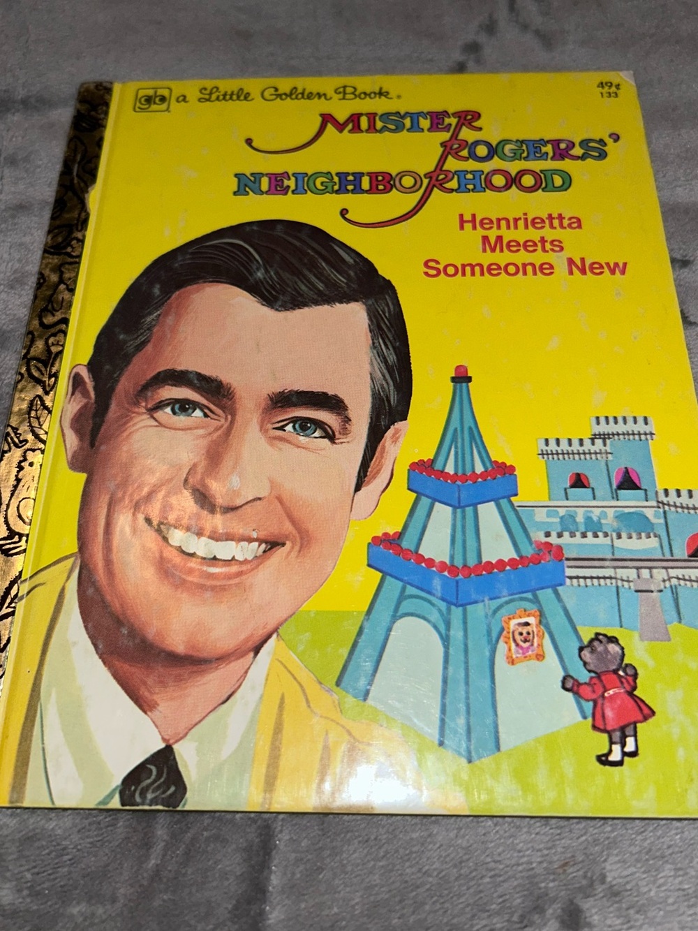 Little Golden Book, Mister Rogers Neighborhood Henrietta Meets Someone, 1975